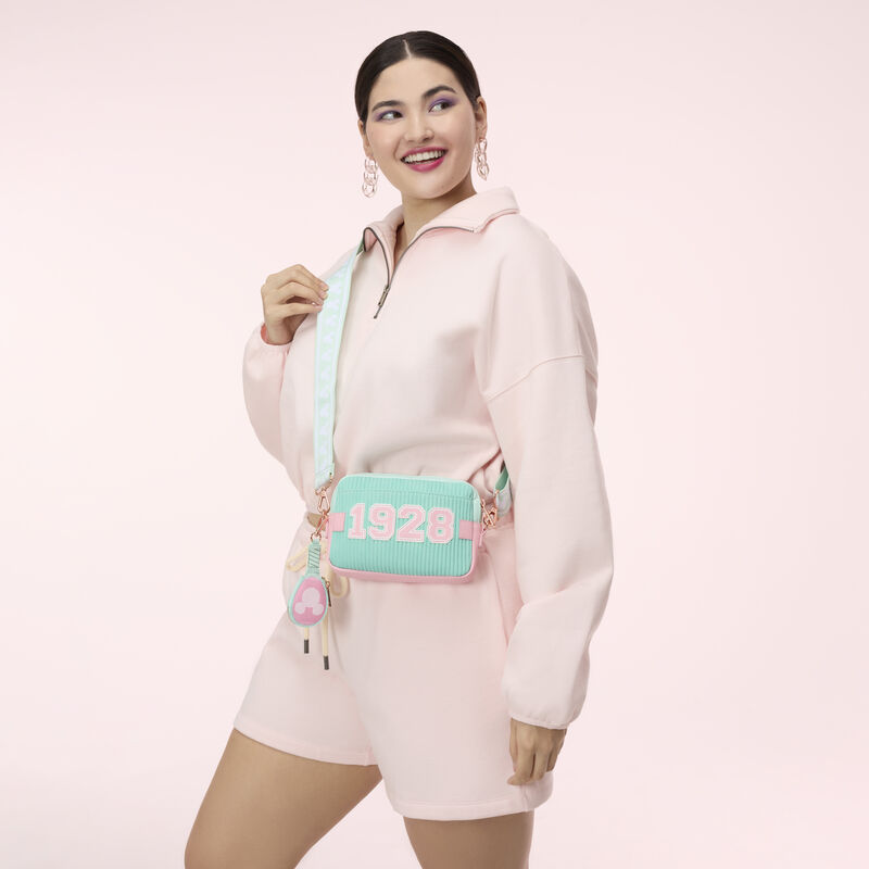 Mickey Mouse Tennis Sling Crossbody Bag with Coin Bag LFlifestyle1 view 2